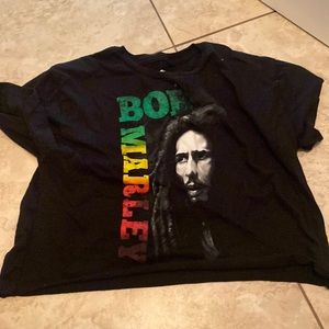 Bob Marley cropped top